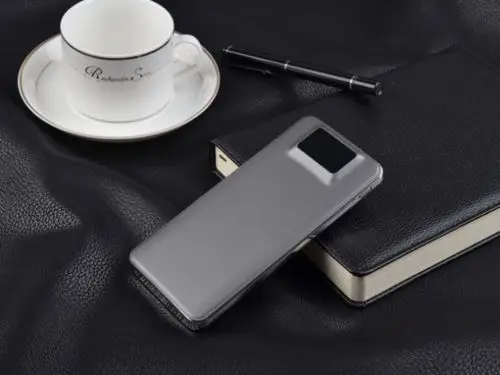 Grey Портативный внешний аккумулятор 50000 мА/ч, ЖК Внешний аккумулятор, 2 USB, зарядное устройство, внешний аккумулятор для сотового телефона, солнечное зарядное устройство - Цвет: Grey