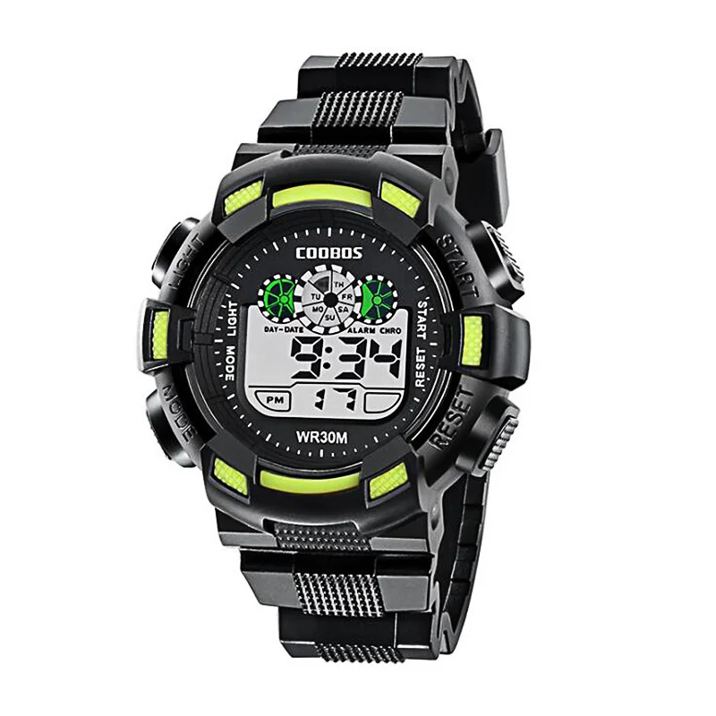 Спортивные мужские светодиодные электронные часы для активного отдыха