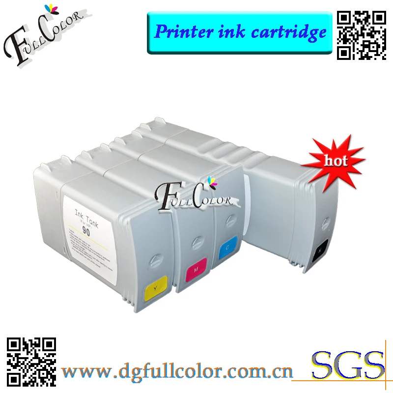 

free shipping Compatible ink cartridge with UV pigment ink for HP Designjet 4000