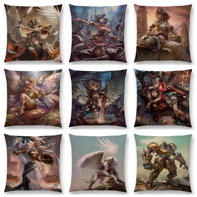 Фэнтези Chronicles богиня Фея Ангел с крыльями валкири великолепная девушка воин меч