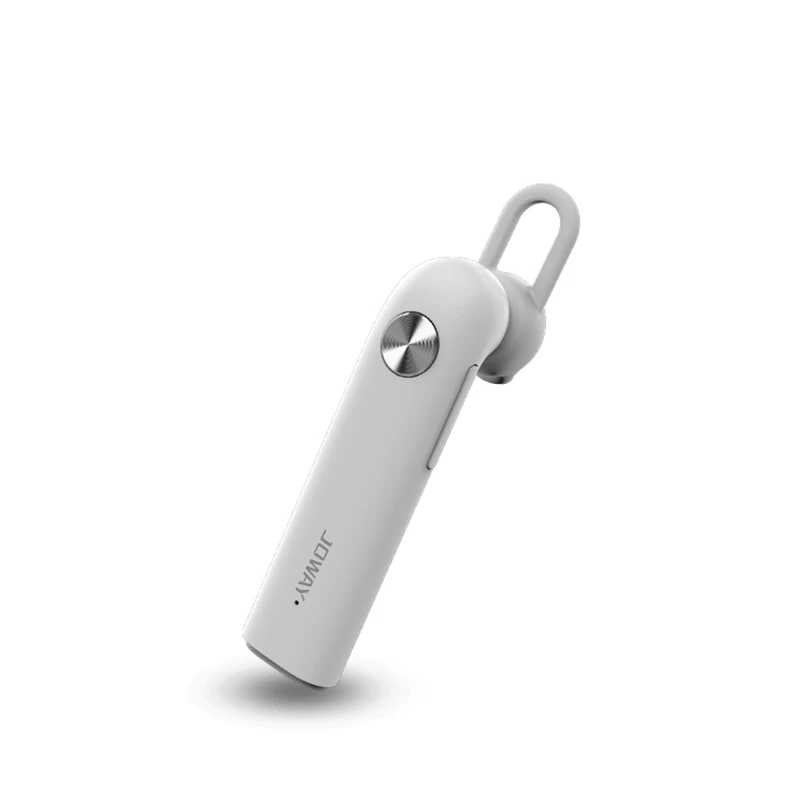 Белый JOWAY Bluetooth наушники беспроводные наушники с шумоподавлением Модные bluetooth 5,0 наушники с регулятором громкости музыки - Цвет: Белый