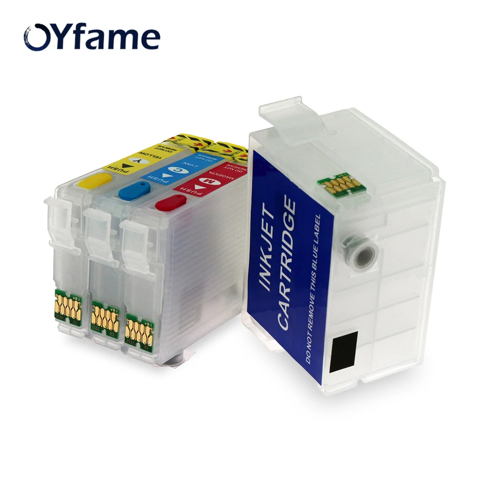 Картридж с чернилами OYfame 4 шт. 252 T2521 для чернильных картриджей T252 XL чипом ARC Epson WF3620