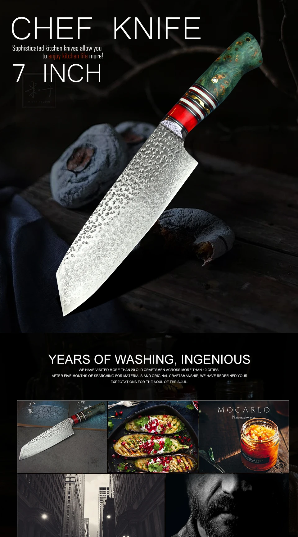 Нож PEDWIFE " Дамаск VG10 Santoku ножи японский стиль стабильное дерево танто Точка кухонный нож повара резной кожаный чехол