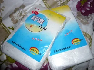 Однотонная Современная Квадратная Белая одноразовая скатерть из полиэтилена