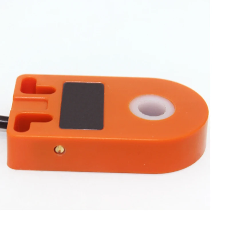 Orange 20mm Hole DC 6-36V 3 Wire NPN Normally Open HX-DGS-20N Inductive Ring Proximity Sensor Switch For Metal Screw Spring |
