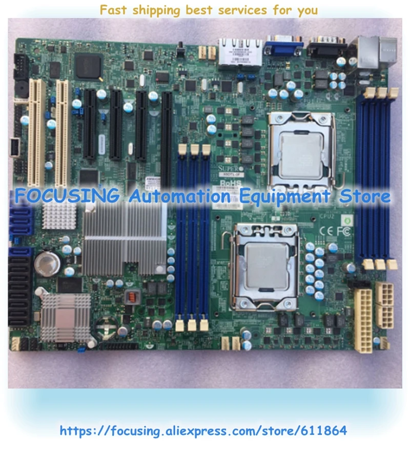 X8DTL-3F 1366 Поддержка X5650 X5670 главный сервер протестирован 90%