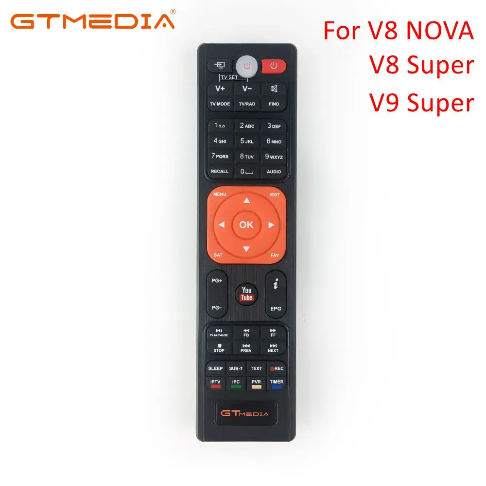 HD спутниковый ТВ приемник с дистанционным управлением для Gtmedia V8 Nova и freesat Super Golden