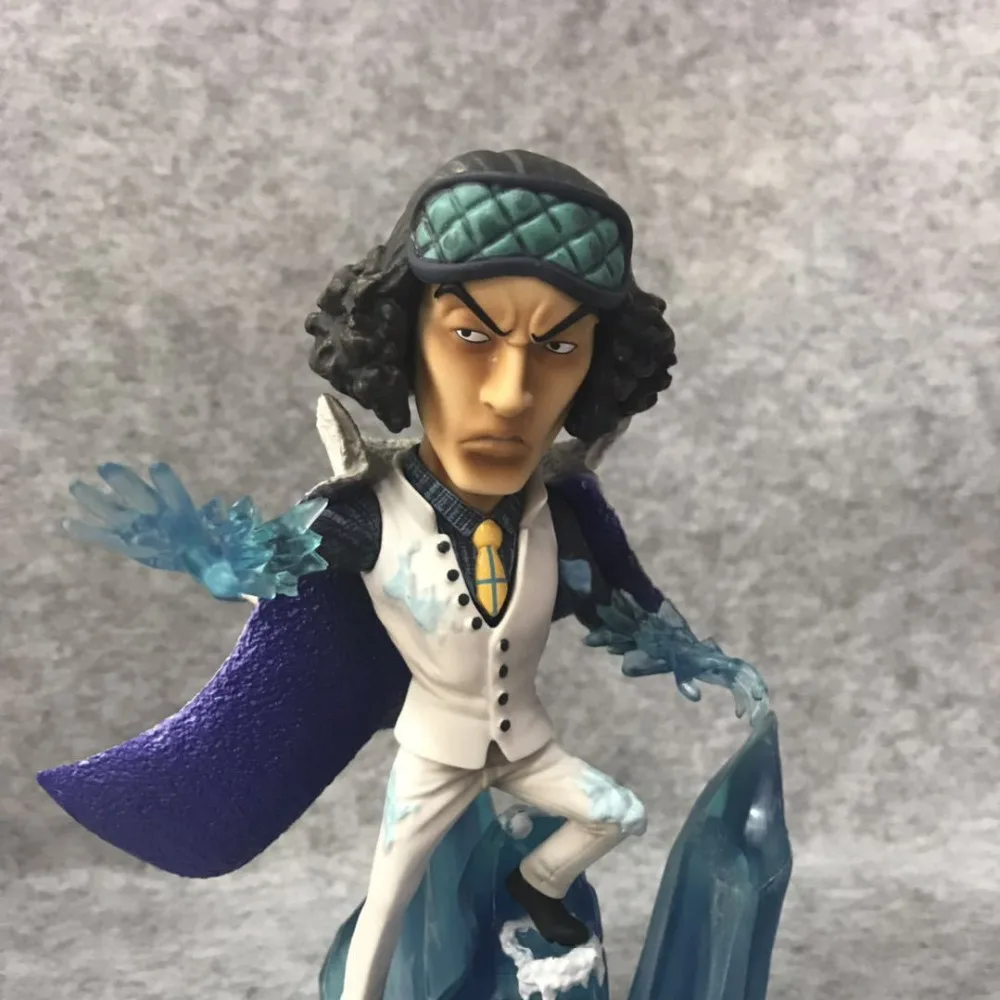 Один кусок Kuzan GK ледяной эффект Aokiji Kohza военно морской флот Luffy Robin 18 см ПВХ фигурка