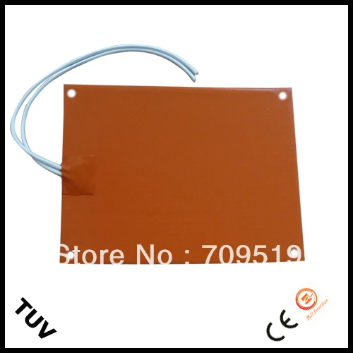 24v электрическая силиконовая нагревательная панель/коврик/лист 300x500 мм 450w клей на