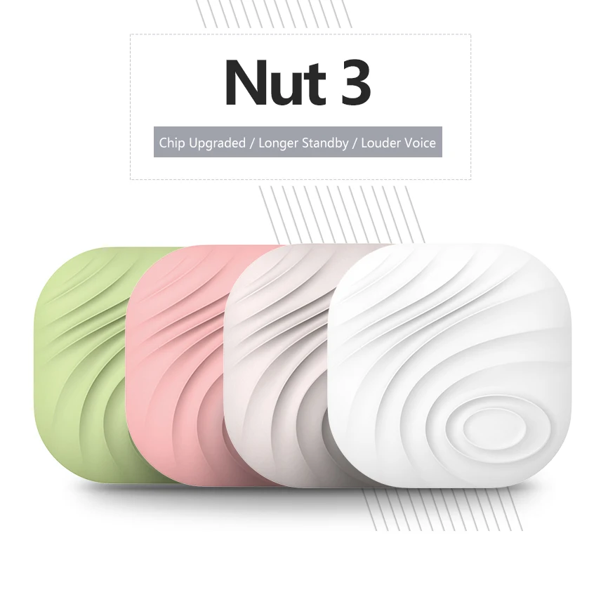 4 Pieces Nut3 Smart Finder Original Activity Nut Find 3 Wireless Bluetooth Tracker Anti-lost Key iTag for Bag Luggage Wallet | Электроника