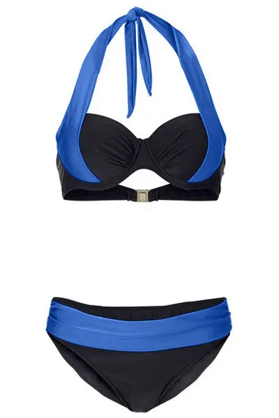 2017 пикантные Для женщин размера плюс купальный костюм ванный комплект для