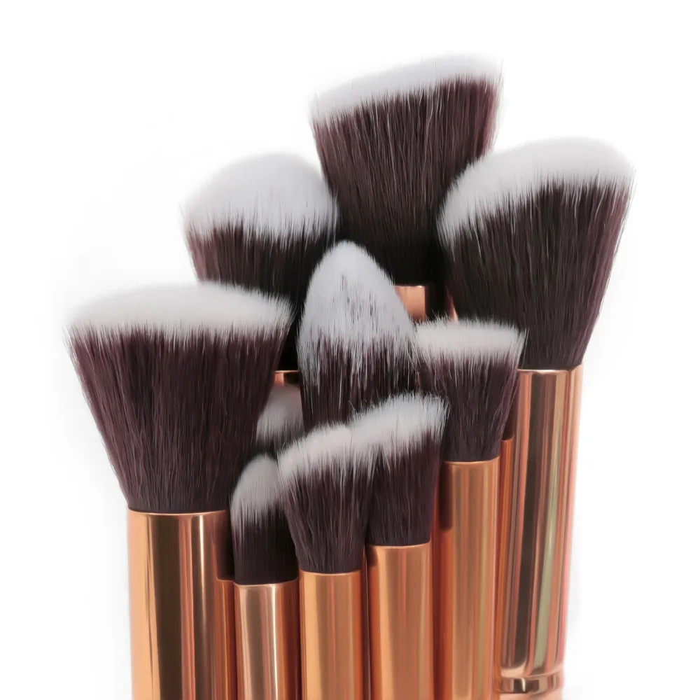 Vander 10pcs Professional Makeup Brushes Set Foundation Make Up Brush Cosmetics Powder Tools pinceis de maquiagem maquillaje kit | Красота и