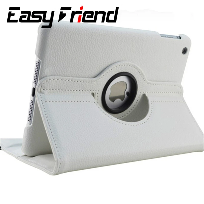 White 360 Планшетный чехол для samsung Galaxy Tab 2 10,1 дюймов P5100 P5110 P7500 P7510 Tab2 360 Вращающийся откидной держатель кожаный чехол - Цвет: White 360