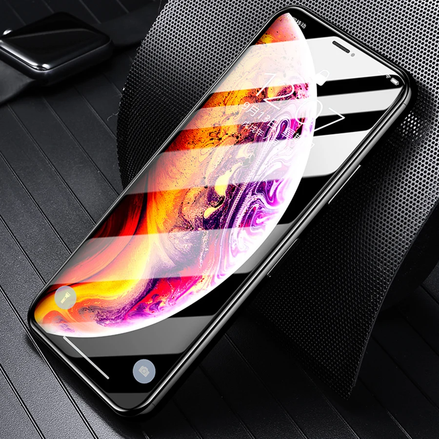 Защитное стекло закаленное для Iphone Xs Max|Защитные стёкла и плёнки телефонов| |
