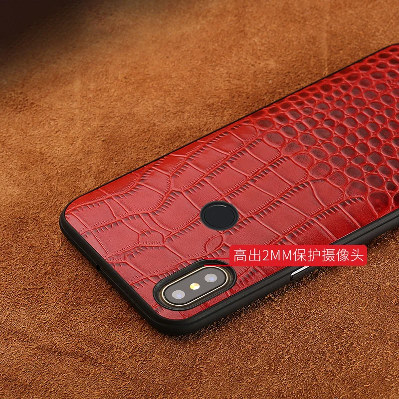 Чехол для телефона с крокодиловой текстурой Xiaomi Mi 6 8 A1 A2 lite Mix 2S Max 3 чехол из