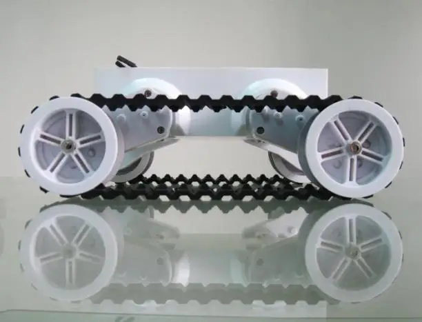 Rotoup трек Танк робот шасси наборы для Arduino умный автомобиль избегание Платформа