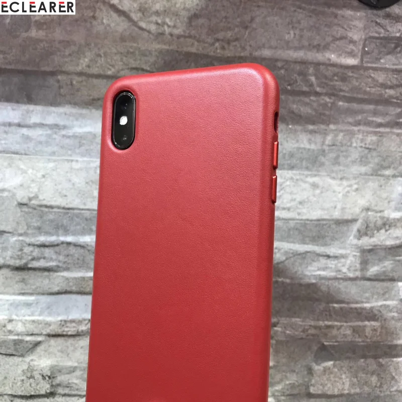 

Vintage Official Style Case For iPhone XS MAX Genuine Leather Case Luxury Metal Volume Back Cover For iPhone XS MAX X XS Cases