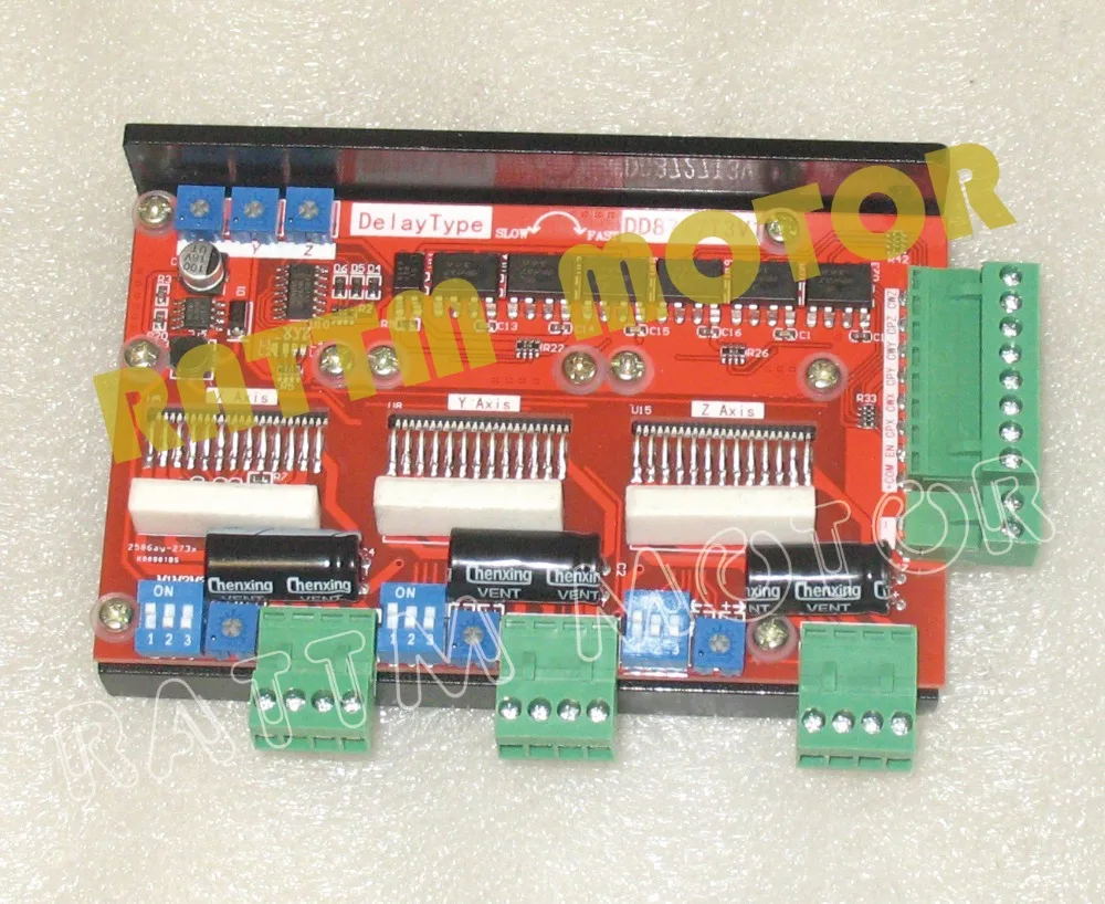 3-осевой шаговый двигатель DD8727T3V1 50 в 4A 128 Microstep для NEMA17/ nema 23 | Обустройство дома