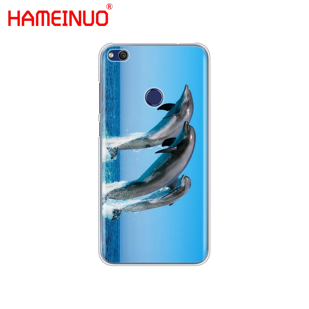 Hameinuo Ocean Дельфин танец и прыжки крышка телефона чехол для Huawei Ascend P7 P8 P9 P10 P20 Lite Plus Pro g9 G8 G7 - Цвет: 40109