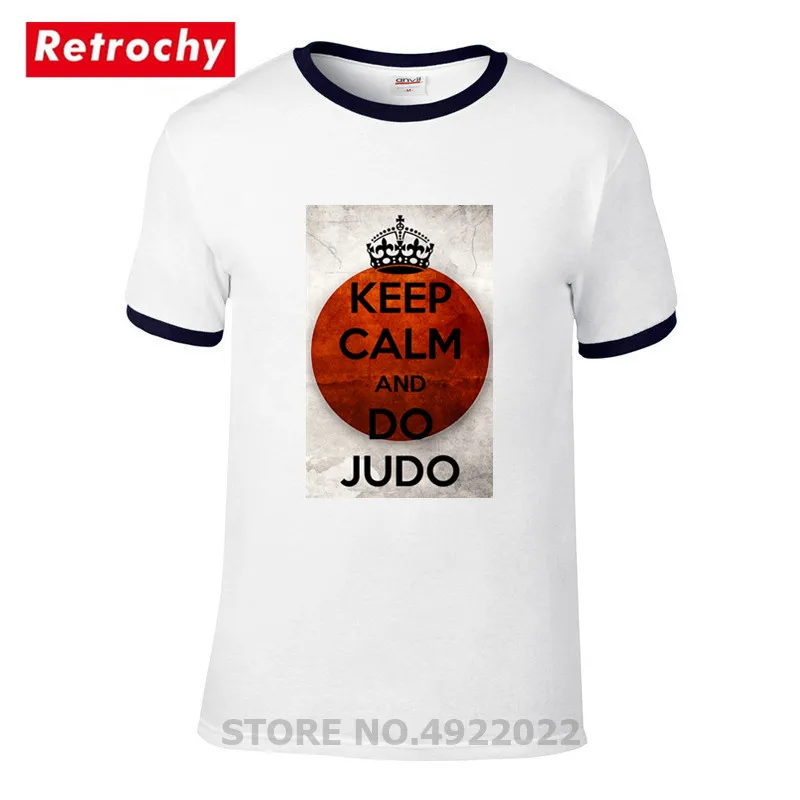 Keep Calm And Do Judo футболка Go Train Бразильское джиу джитсу BJJ забавная Мужская с