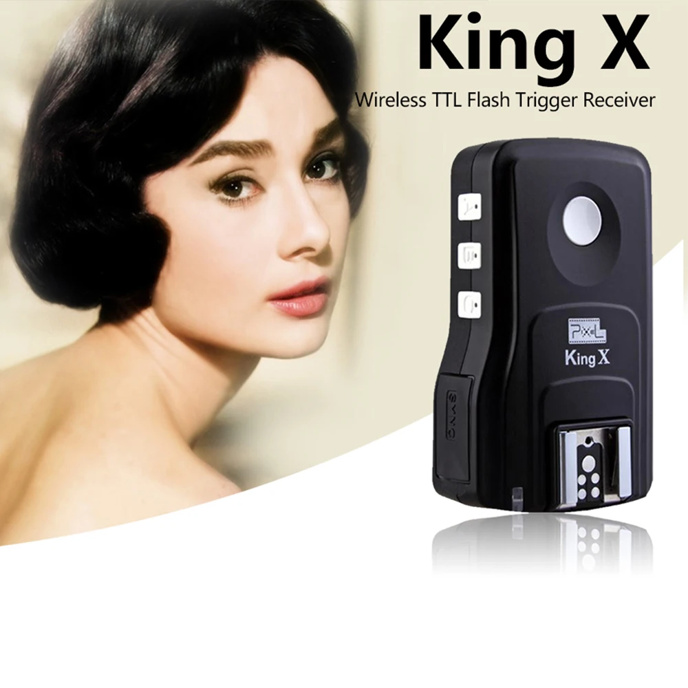 Для Canon 1100D 1000D 650D 600D 450D 500D DSLR Pixel King X получить E TTL беспроводной триггер вспышки