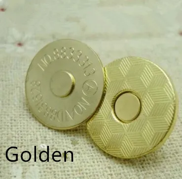 10/14/18 мм 10 шт./лот 4 Цвет DIY raccessories леди сумки магнитная застежка кнопка магнит всасывания Сумочка с пряжкой, Костюмы кнопки - Цвет: thin  strong maget 4