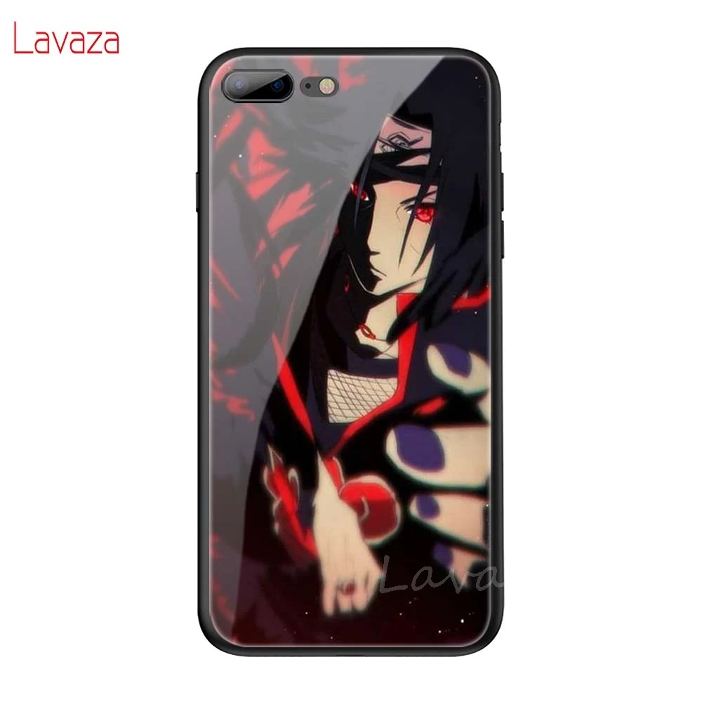 TG11 Lavaza Наруто Итачи Учиха закаленное стекло мягкий чехол для iPhone 6 6S 7 8 Plus 5 5S SE XR X XS 11 Pro MAX чехол - Цвет: TG11