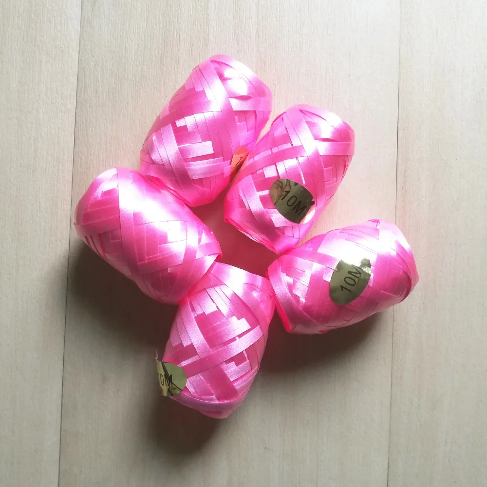 5 мм x 10 м алюминий плёнки ленты для Свадебный шар веревки поставки Diy сделать