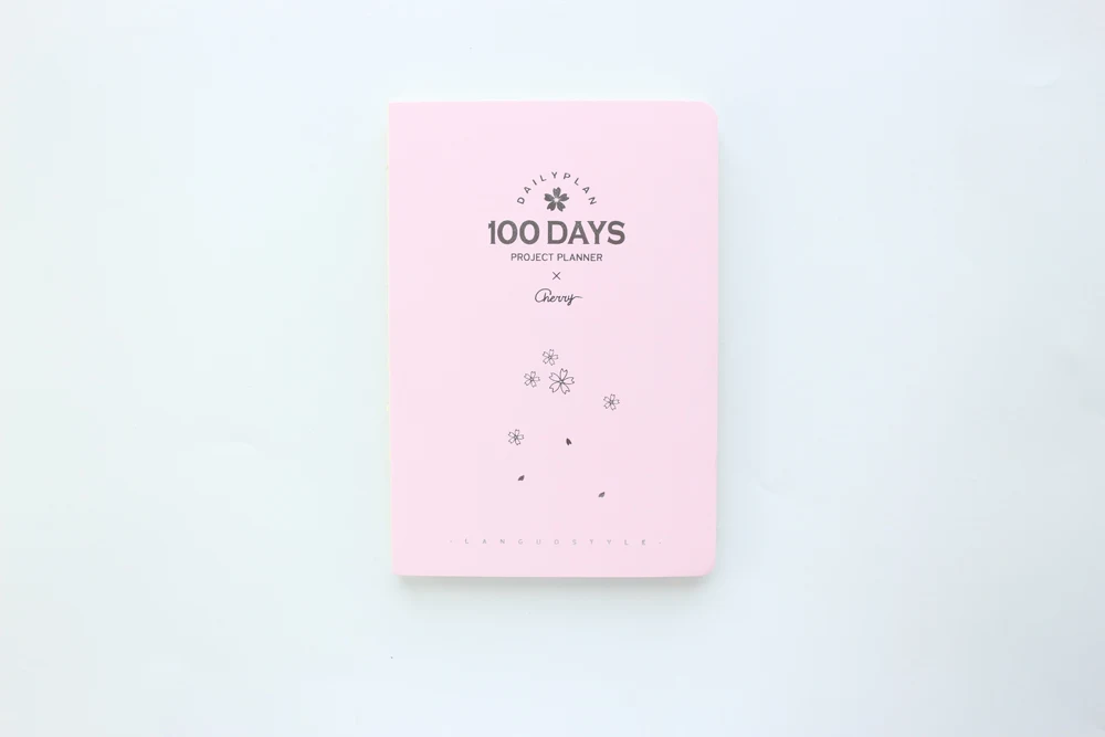 Domikee, милый, твердый переплет, для школы, 100 дней, ежедневник, органайзер, канцелярские принадлежности, хороший, для студентов, планировщик, блокнот-органайзер, A5