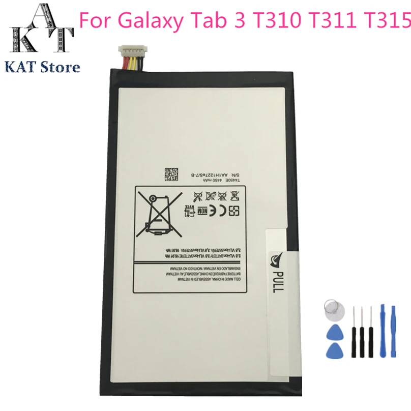 Аккумулятор KAT для планшета Samsung GALAXY Tab 3 8 0 T310 T311 T315 T319 4450 мач литий ионный