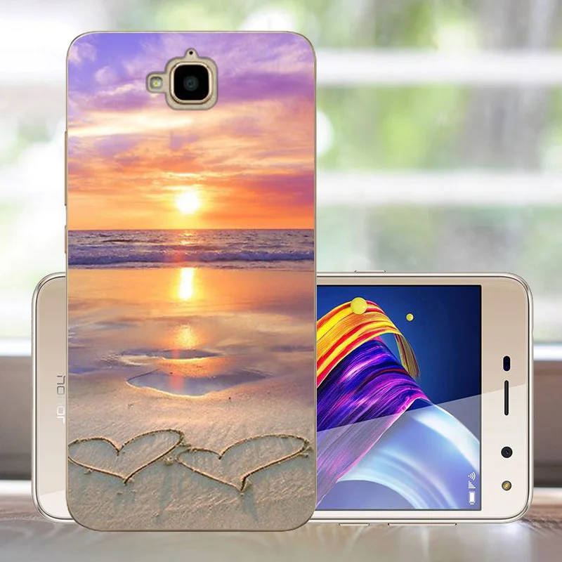 FANATU Мягкий ТПУ Honor 4C Pro tit-l01 чехол силиконовый защитный чехол для huawei Y6 Pro чехол huawei Honor 4C Pro y6Pro Fundas - Цвет: HYX