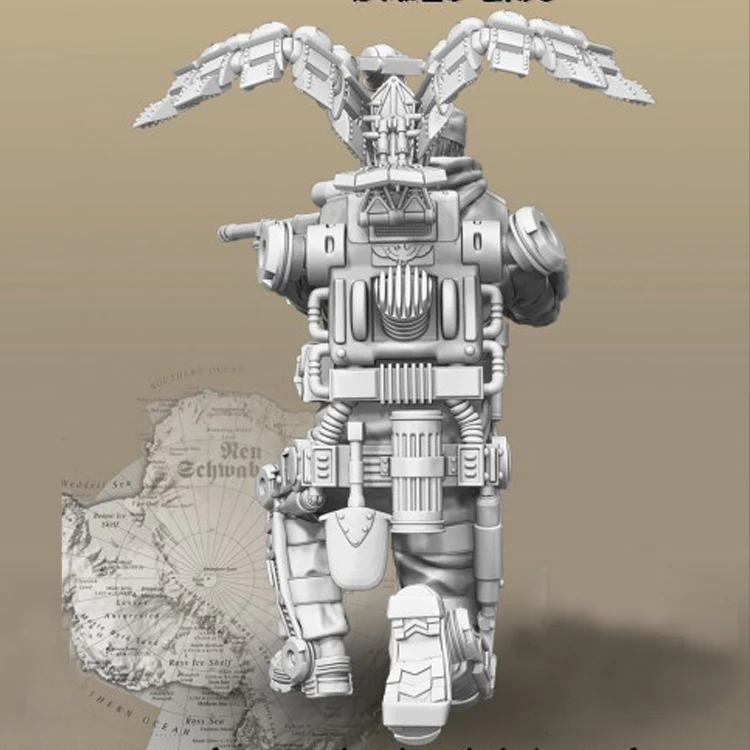 1/35 Снайпер с дроном Recon модель солдата GK из смолы разобранный и Неокрашенный