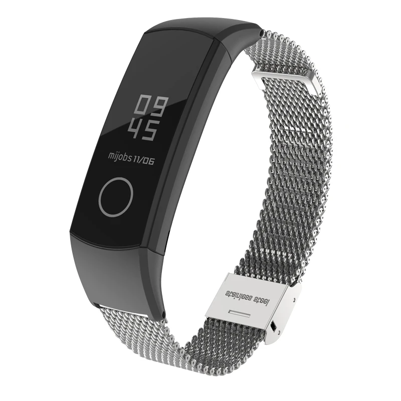 LEMFO Миланский металлический ремешок для huawei Honor Band 4 ремешок для часов браслет из нержавеющей стали смарт-Аксессуары