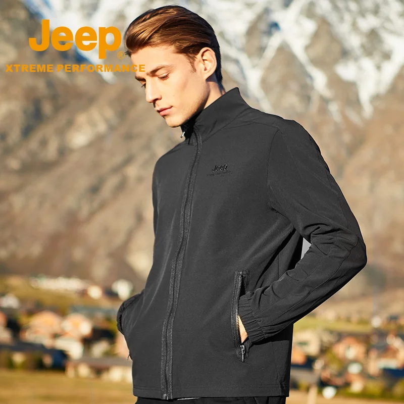 Jeep подлинные мужские уличные тонкие повседневные спортивные походные зимние