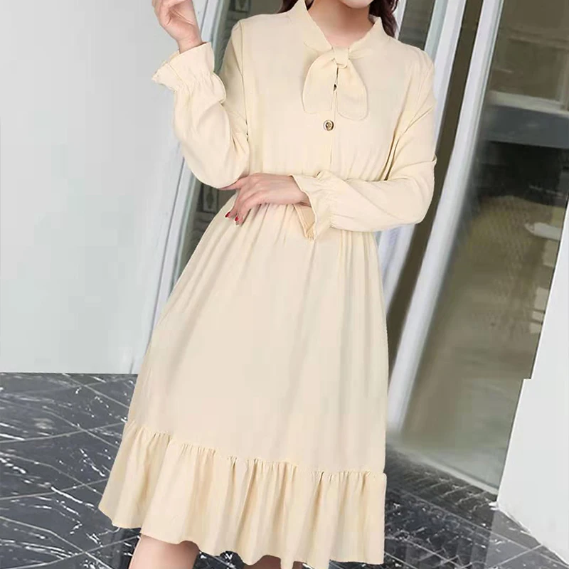 Новинка весна лето 2019 женское платье модное приталенное в Корейском стиле с