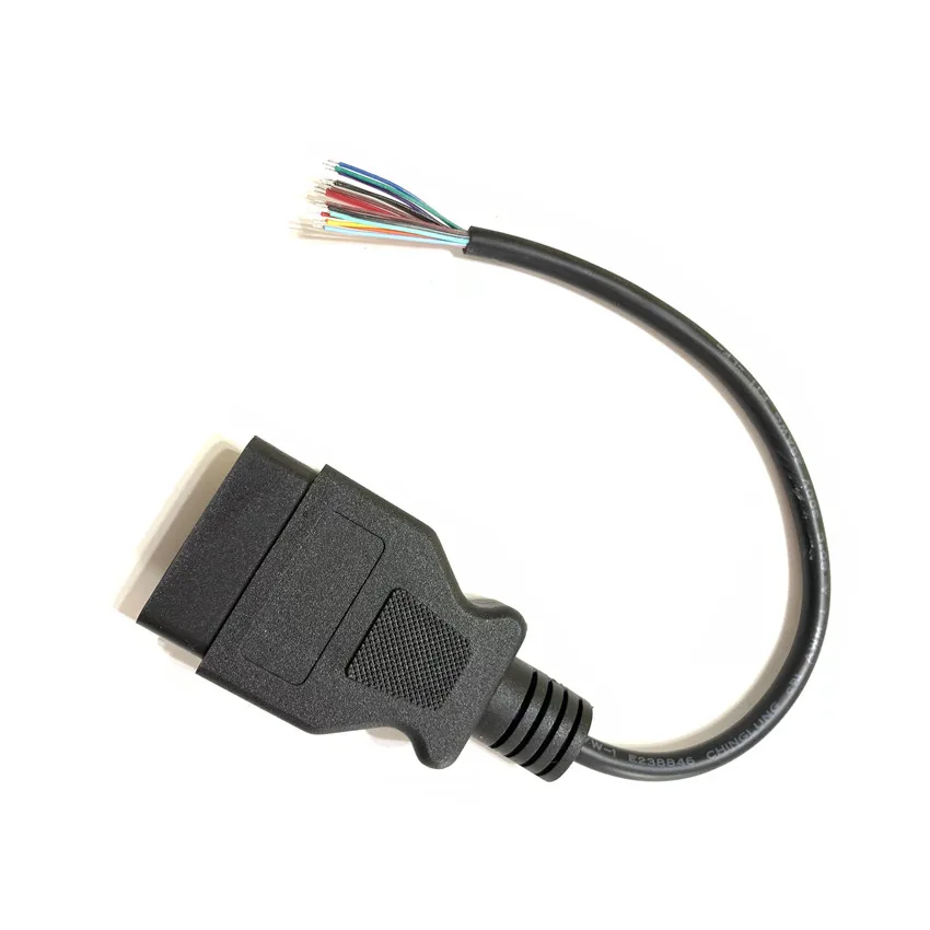 OBD2 Мужской кабель 16Pin Женский удлинитель открывающийся автомобильный