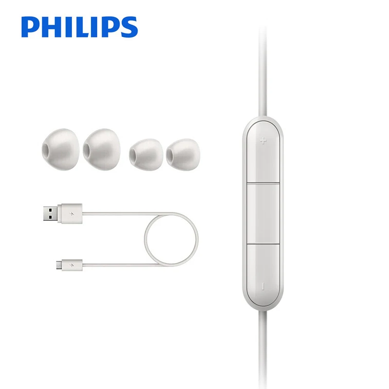 Наушники Philips SHB4305 с басами и Bluetooth 4 1 беспроводные наушники шейным ободом Функция