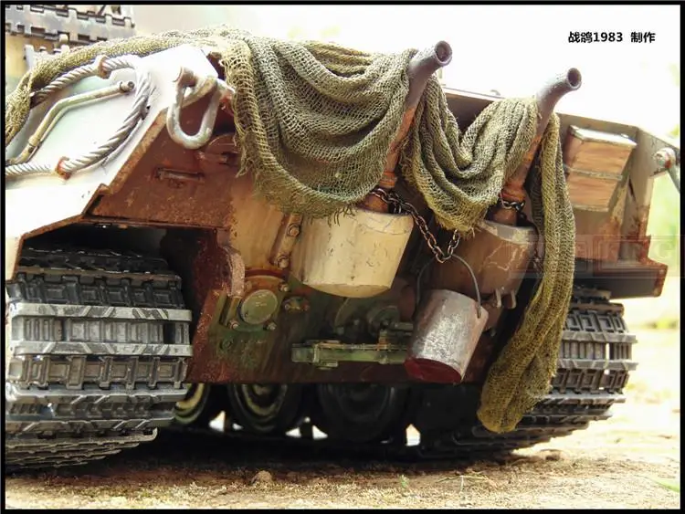 KNL HOBBY Heng Long 1/16 RC King Tiger модель танка с дистанционным управлением от производителя