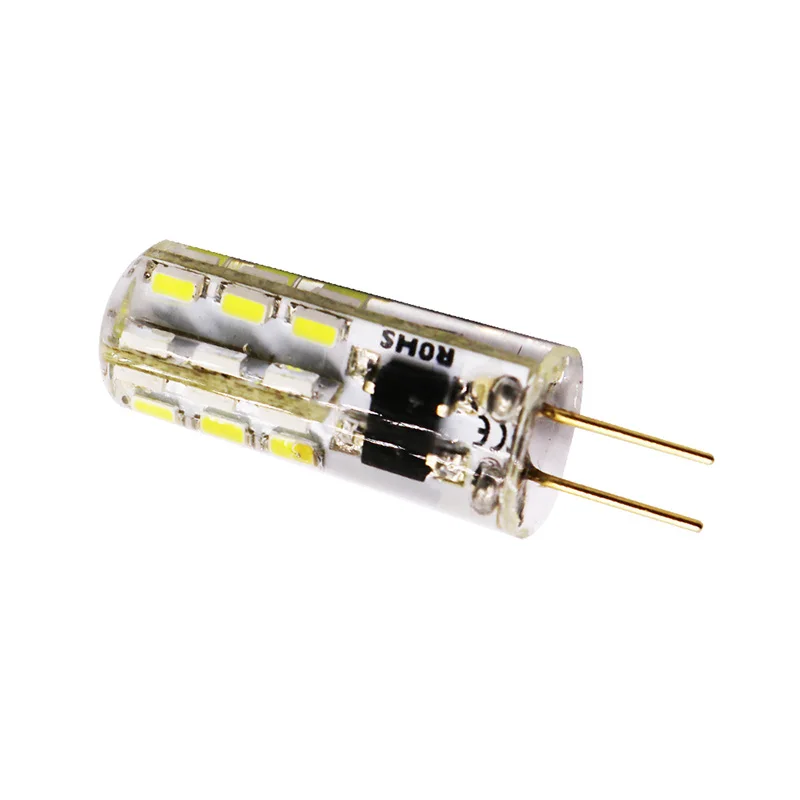 1 Светодиодный светильник G4 точечный 3014 SMD 3 Вт 12 В постоянного тока 220 заменяет 30
