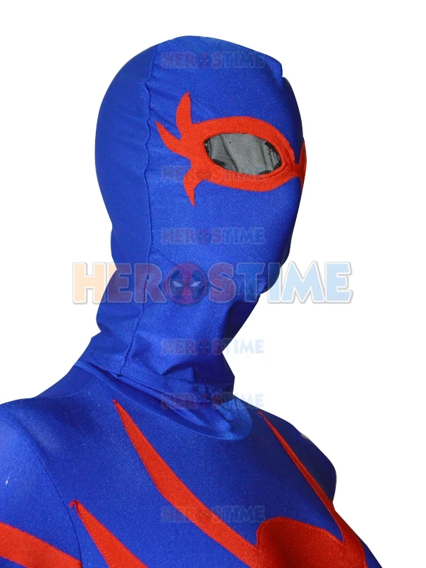 Особенный костюм супергероев из спандекса Человек-паук Королевского синего и