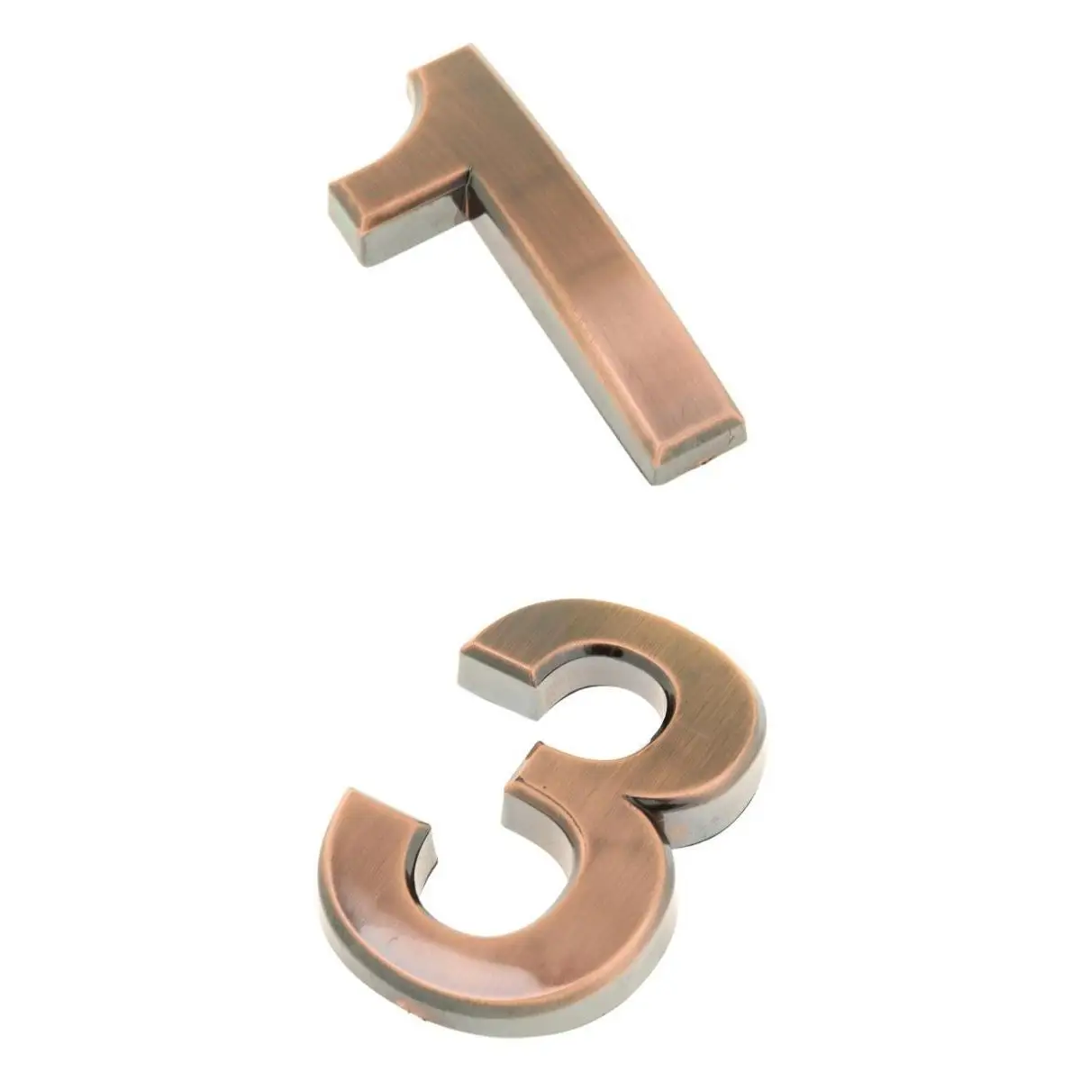 No.1&amp 3 ABS Sticker Address Plaque Sign House Hotel Door Number Digits Plate | Дом и сад