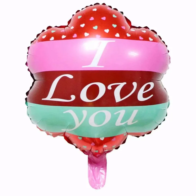 50 шт. воздушный шар на День святого Валентина I Love You с буквами воздушные шары для