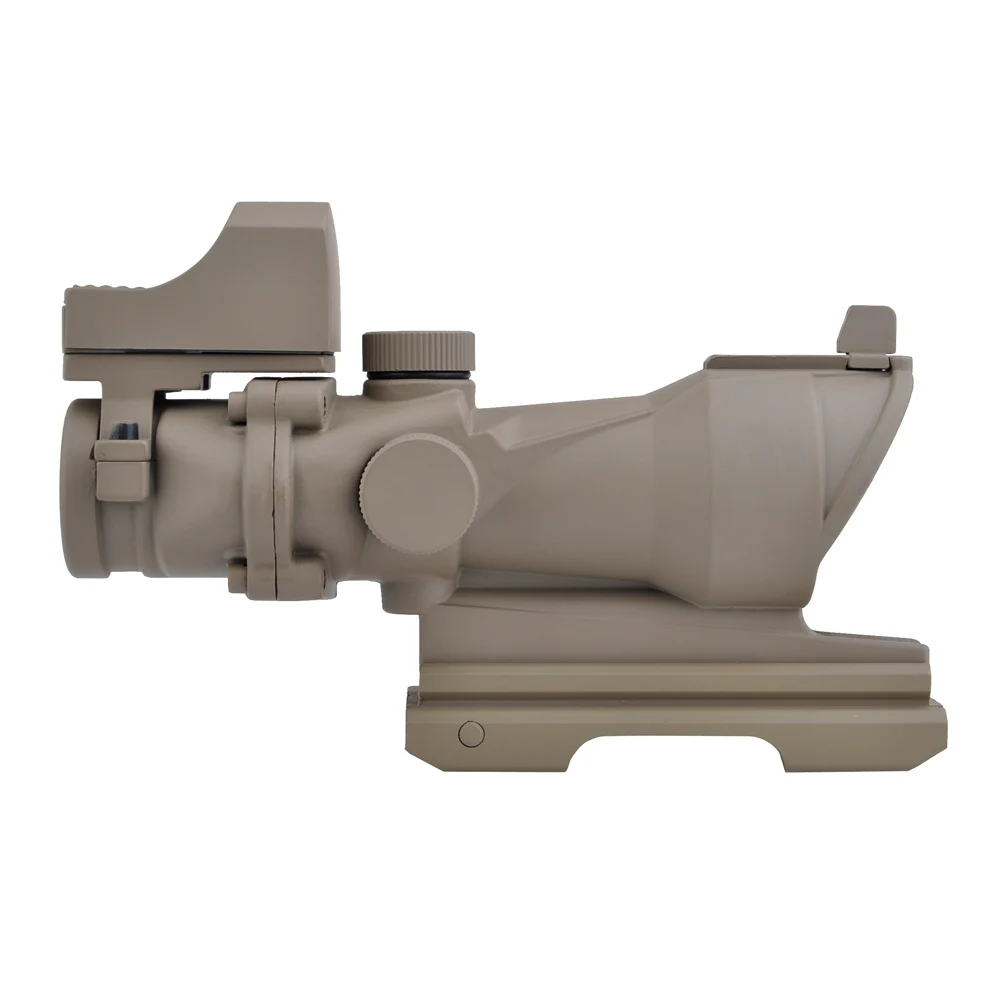 Acog 4X32 прицел с QD креплением и мини в красную точку Снайперский охотничья стрельба