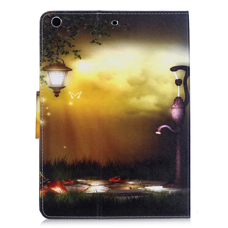 Wekays для Apple Ipad Air Ipad 5 с милым рисунком кота кожи(полиуретан) с откидной крышкой с функцией подставки чехол для IPad Air IPad 5 IPad5 9," Чехол для планшета