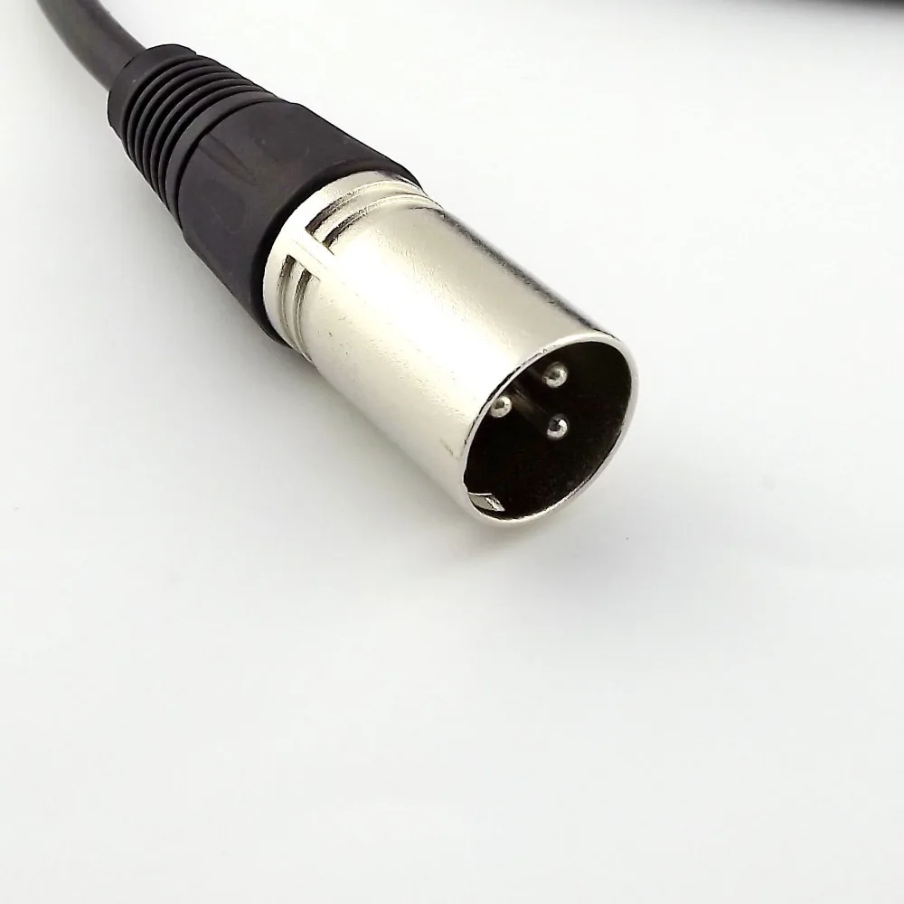 1 шт. XLR 3 контактный экранированный акустический микрофон Аудио Микрофон AV кабель