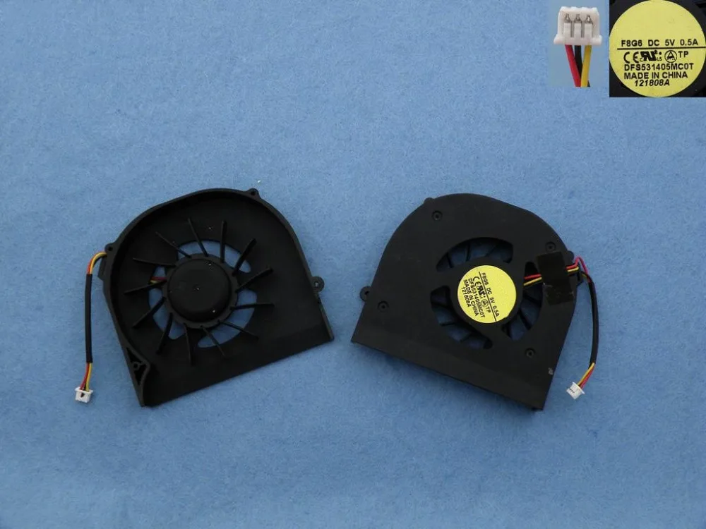 

New Laptop Cooling Fan For Acer AS5235 AS5335 AS5535 AS5735 Original PN: AB6905HX-E03 DFS531405MC0T CPU Cooler Radiator