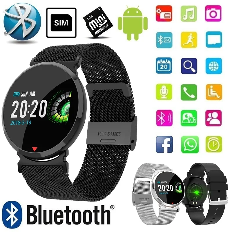 Smart Wristband Fitness Tracker Activity Watch Waterproof Sports Blood Oxygen Monitor Men | Электроника