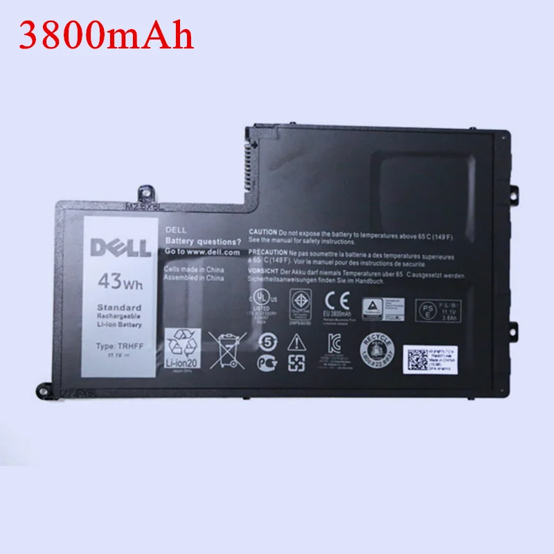 Ноутбук сменный литий-ионный Батарея для DELL Inspiron 5547 5545 5548 5447 5445 5448 14-5447 15-5547 3450 3550 TRHFF P39F P49G