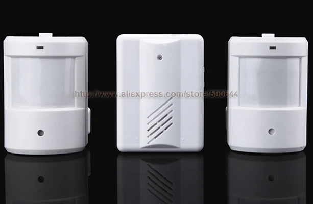 Инфракрасный датчик движения от 2 до 1 400 футов беспроводной дверной звонок с