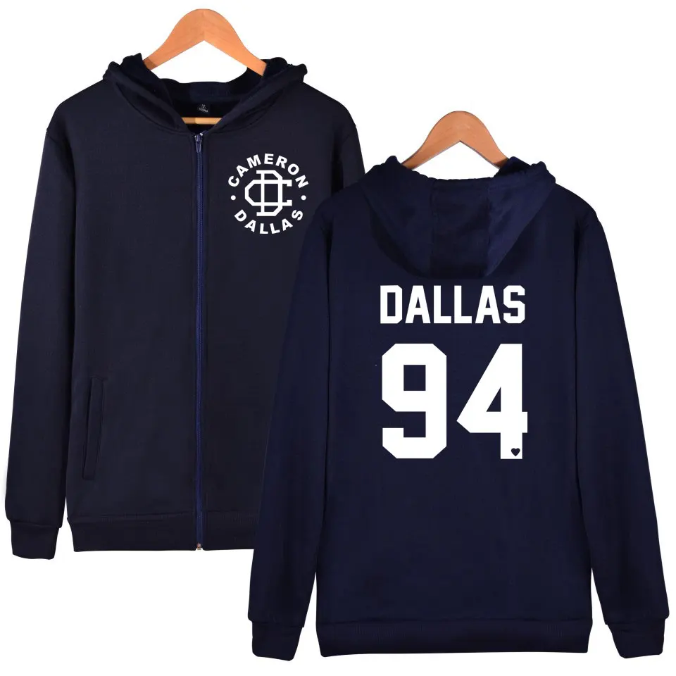 Cameron Dallas New Zip Hoodie Loose Daily Jacket | Женская одежда